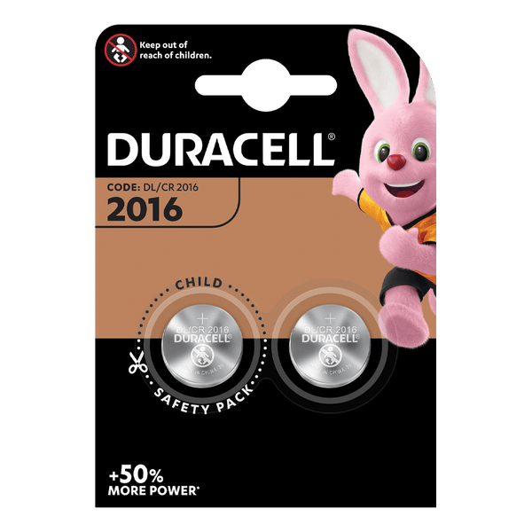 Batteries Duracell Coin 2016 P02 P/10 Dur803886