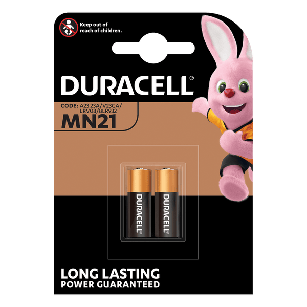 Batteries Duracell Alkal Mn21 P02 P/10 Dur803961 MTS