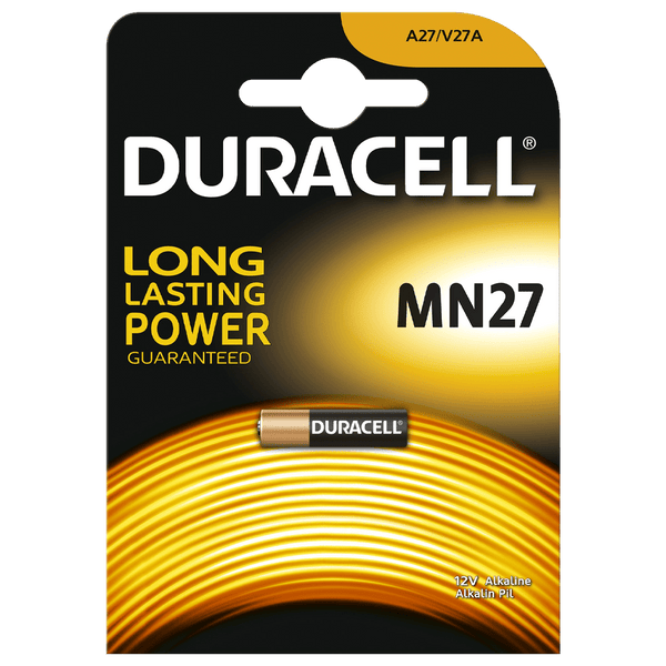 Batteries Duracell Alkali Mn27 P01 P/10 Dur923355 MTS
