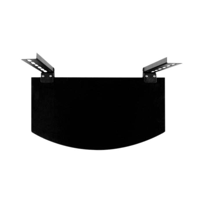 BRACKET DVD, 1 SHELF STEEL, GLASS  5MM UP TO 10KG* - BRK-DVD-19