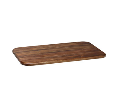 TIGER Domino Wooden Tray Gn1/1 Rectangular 527Mm X 321Mm X 28Mm - DWT0550