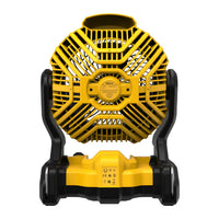 DEWALT DCE512N-XJ 18V Cordless Jobsite Fan: Durable, high airflow, pivoting head, compatible with XR & Flexvolt batteries.