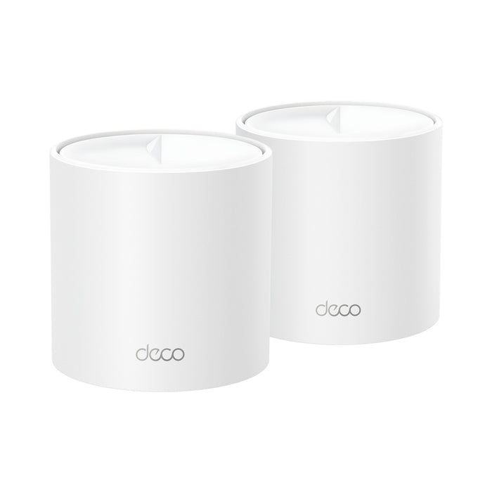 TP-LINK DECO X10 AX1500 WHOLE HOME MESH WIFI 6-2PK - NET-TL-DECO-X10-2PK