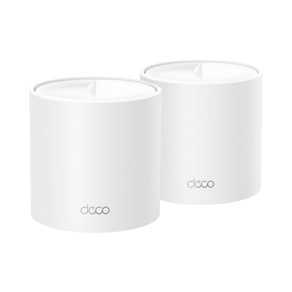 TP-LINK DECO X10 AX1500 WHOLE HOME MESH WIFI 6-2PK - NET-TL-DECO-X10-2PK