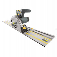 POWER ACTION - Plunge circular saw system c/w 1400mm guide rail & clamping kit - DIVAR 55