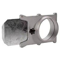 4 Adjustable Alum Self Clean Blastgate