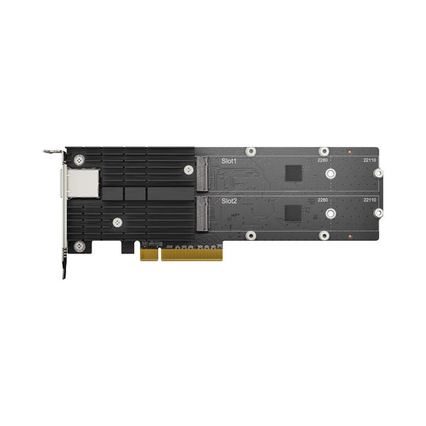 SYNOLOGY COMBO PCIE 10GBASE-T DUAL M.2 NVME SSD - CAS-NASBOX-E10M20-T1