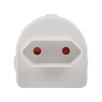 EA001 - ADAPTOR SINGLE EURO WHITE E/MATE