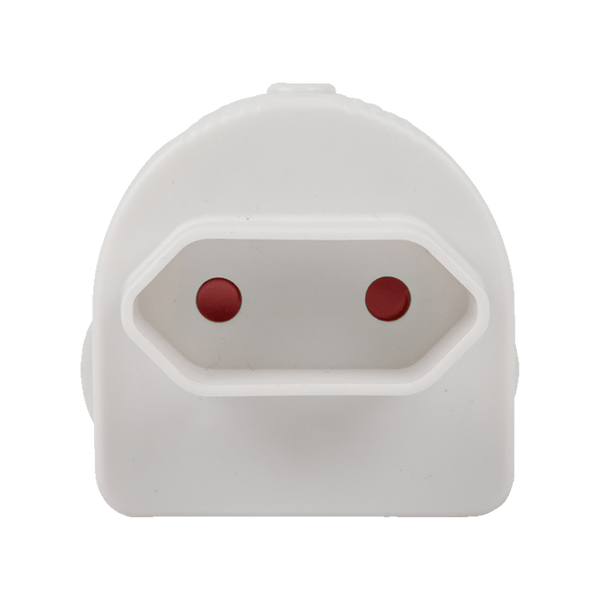 Adaptor Single Euro White E/Mate Ea001