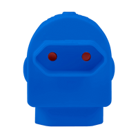 EA002BL - ADAPTOR TWIN EURO BLUE E/MATE