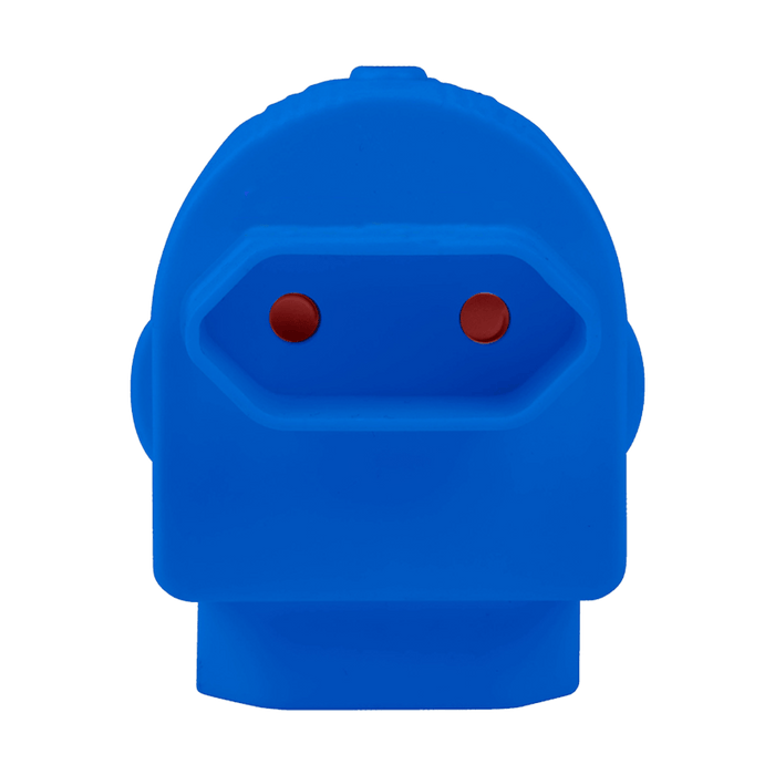 EA002BL - ADAPTOR TWIN EURO BLUE E/MATE