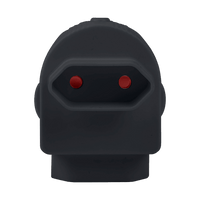Adaptor Twin Euro Black E/Mate Ea002 Blk