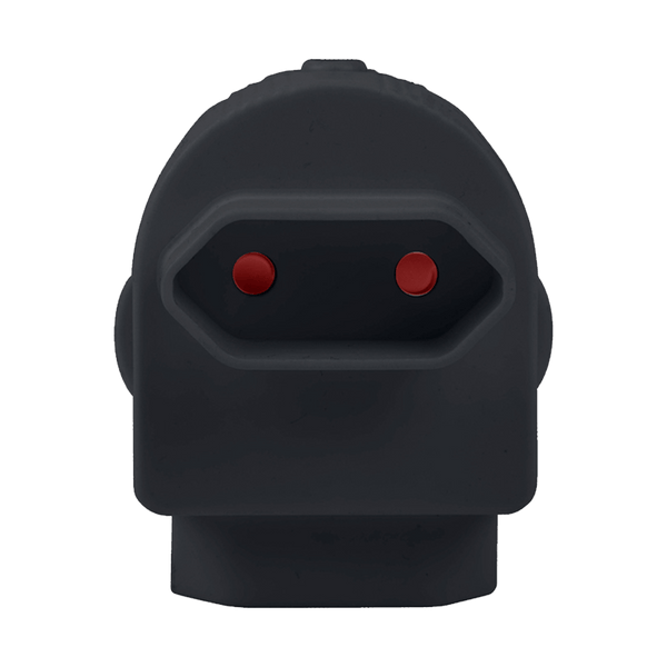 Adaptor Twin Euro Black E/Mate Ea002 Blk