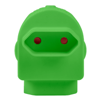 EA002GR - ADAPTOR TWIN EURO GREEN E/MATE