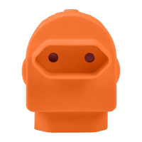 Adaptor Twin Euro Orange E/Mate Xxx Ea002 Or
