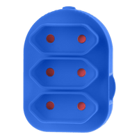 EA003BL - ADAPTOR TRIPLE EURO BLUE E/MATE
