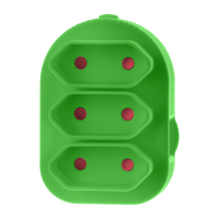 EA003GR - ADAPTOR TRIPLE EURO GREEN E/MATE