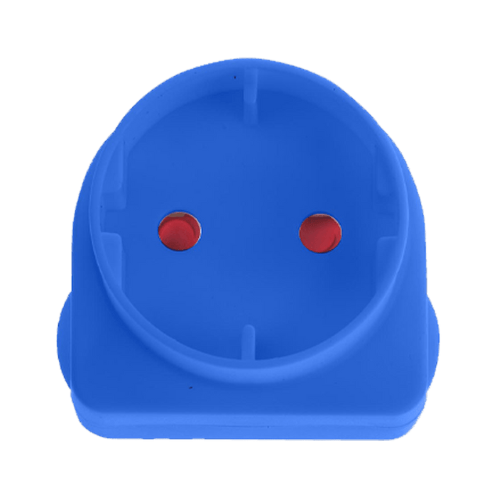 EA004BL - ADAPTOR SCHUKO BLUE E/MATE