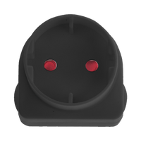 EA004BLK - ADAPTOR SCHUKO BLACK E/MATE