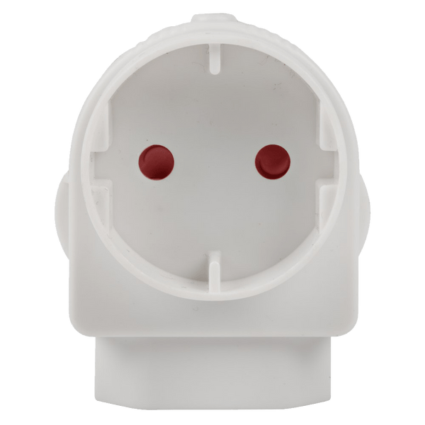Adaptor Euro/Schuko White E/Mate Ea005