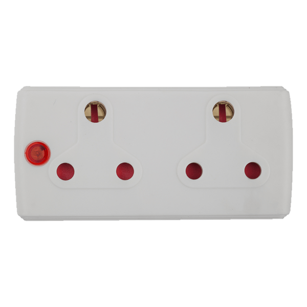 Adaptor 2 X16 A White E/Mate Ea006 L