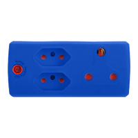 EA008BL - ADAPTOR 1X16A+2X5A BLUE E/MATE