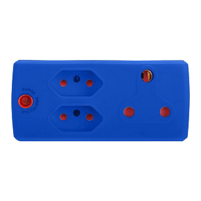 EA008BL - ADAPTOR 1X16A+2X5A BLUE E/MATE