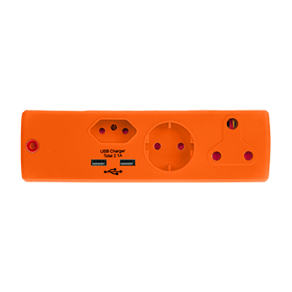 Adaptor 1 X16 A+1 X5 A+1 Sk+2 Usb Orang E/Mxxx Ea011 Or