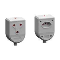 EA014L - JANUS COUPLER 16A TO 3 PIN E/MATE