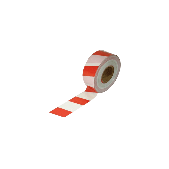 Tape Barrier White/Red 75 Mmx100 M 40 Mic Eap0058