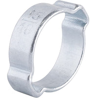 TORK CRAFT Double Ear Clamp C/Steel 15-18mm - Hose Clamp, Steel Clamp, 15-18mm Clamp