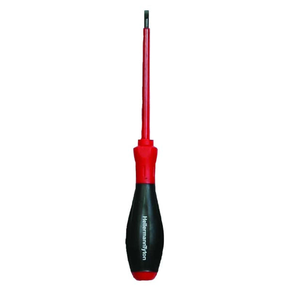 HellermannTyton : Screwdriver Insulated 1000V Flat 4.0 x100x0.8 - (ECO4100)