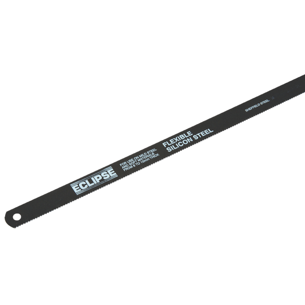 Eclipse Flexible Hacksaw Blade: Silicon Steel, Sheffield Steel, Metal Cutting Tool