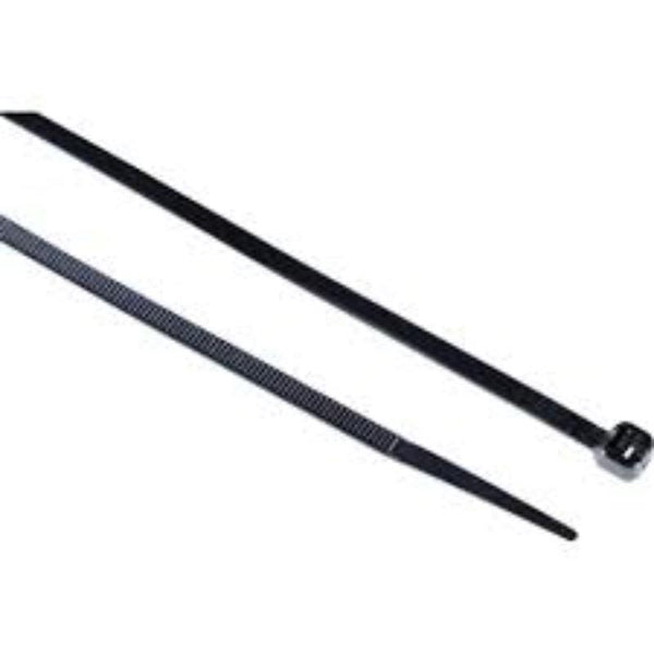 Edison BLACK CABLE TIES3.6x140mm (PK-100)
