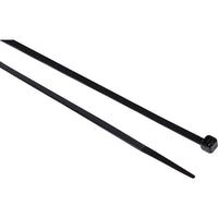 Edison BLACK CABLE TIES3.6x300mm (PK-100)