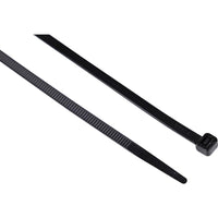 Edison BLACK CABLE TIES7.6x200mm (PK-100)