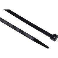 Edison BLACK CABLE TIES7.6x450mm (PK-100)