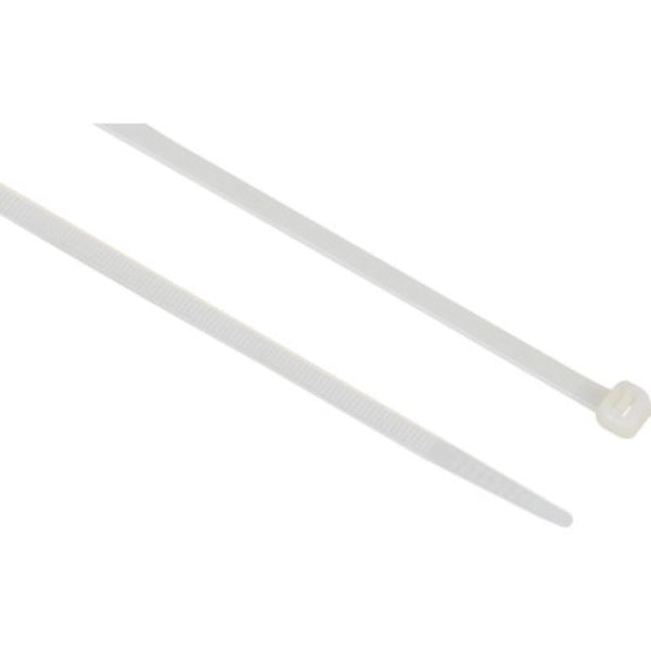 Edison NATURAL CABLE TIES7.6x200mm (PK-100)