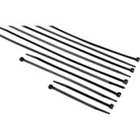 Edison BLACK CABLE TIES 4.8mmASSORTED (PK-500)