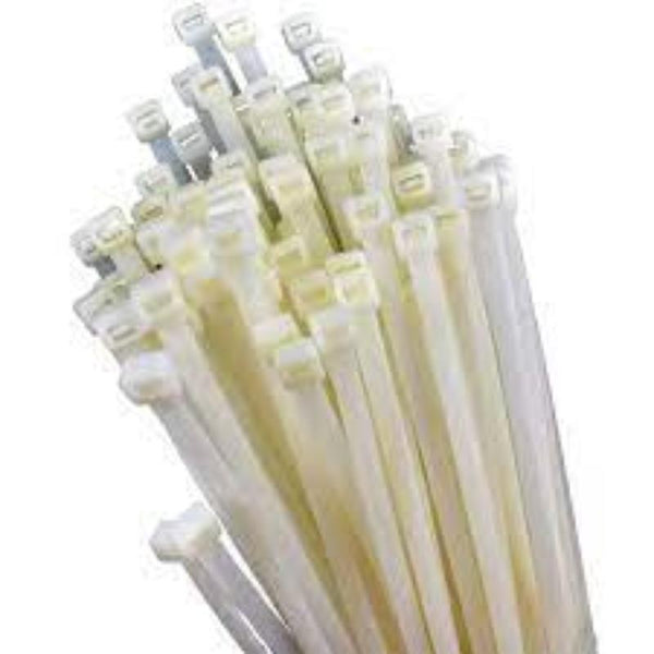 Edison NATURAL CABLE TIES MIX mmASSORTED (PK-600)