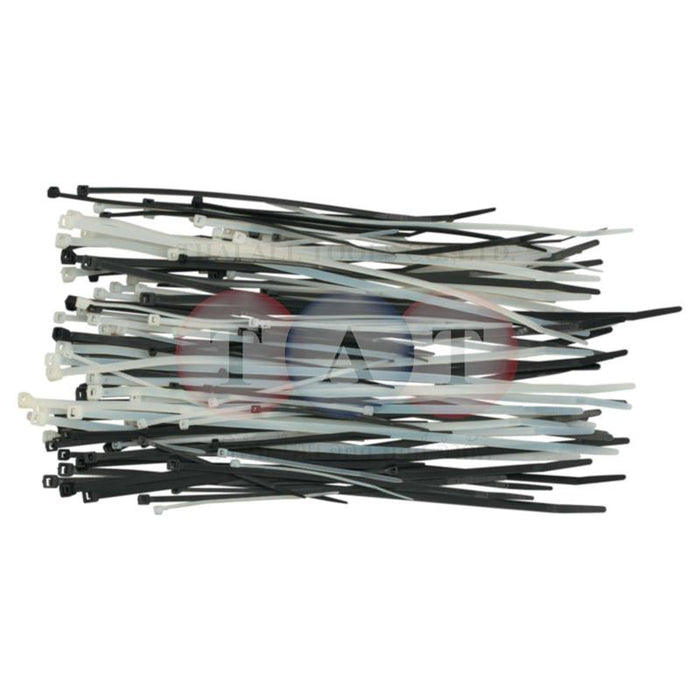 Edison NATURAL CABLE TIES 3.6mmASSORTED (PK-400)