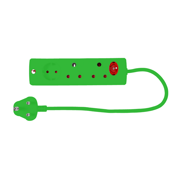 Multiplug 3 Way Green E/Mate Xxx Ee009 G MTS