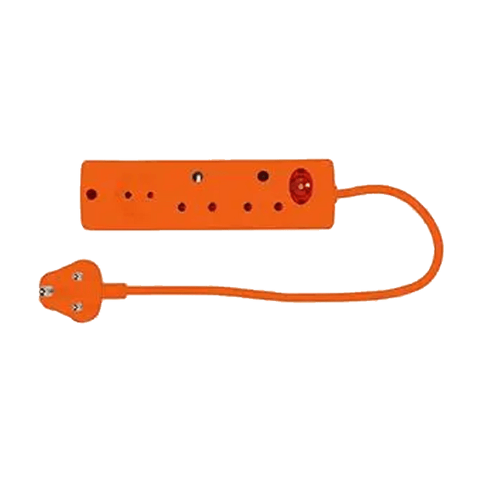 EE009OR - MULTIPLUG 3WAY ORANGE E/MATE
