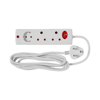 EE010-EM - MULTIPLUG  3WAY+3M CORD O/LOAD E/MATE