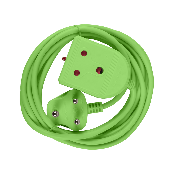 EE018GR - EXTENSION LEAD 16A  3M GREEN E/MATE