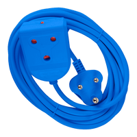 EE019BL - EXTENSION LEAD 16A  5M BLUE E/MATE