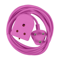 EE022P - EXTENSION LEAD 10A  3M PINK E/MATE EXTENSION LEAD 10A  3M PINK E/MATE