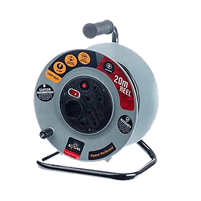 EER002 - EXTENSION REEL PVC 10A 20M E/MATE