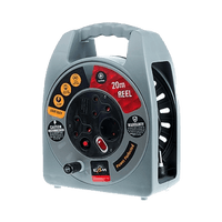 20m Extension Reel: Power Cable with Surge Protection | Buy at chavda.com