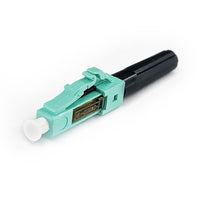 EASYFIBER FIELD-ASSEMBLY LC SIMPLEX MULTIMODE 50/125 OM3/OM4 FIBRE CONNECTOR - AQUA - EF-CONMM-LCZ